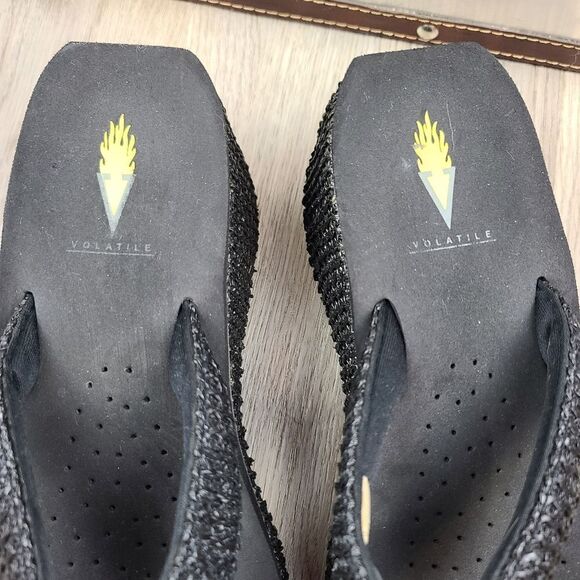 Volatile Palau Platform Flip Flop Sandals size 9 - Picture 3 of 9